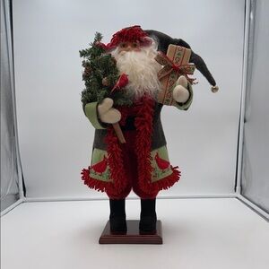 Vintage Valerie Santa Christmas Holiday Decor Claus Figurine
